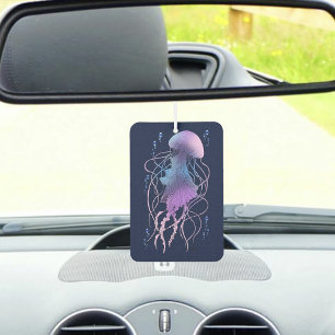 Désodorisant Pour Voiture Méduse Éthérée Violet Bleu