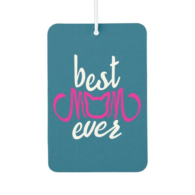 Désodorisant Pour Voiture Meilleure maman jamais (Devant)