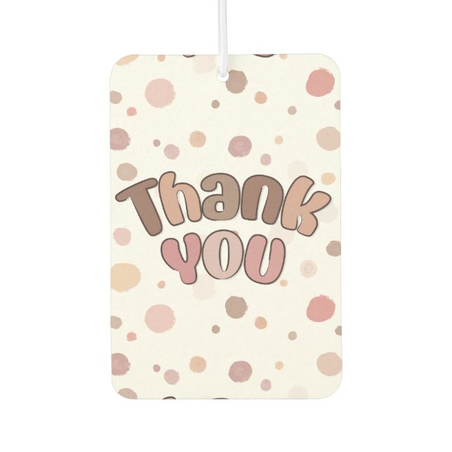 Désodorisant Pour Voiture Merci (Devant)