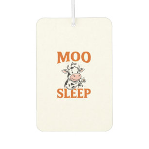 Désodorisant Pour Voiture Meugler Pour Dormir Design De T-Shirt Vintage Vach