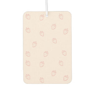 Désodorisant Pour Voiture Minimalisme de la Fraise