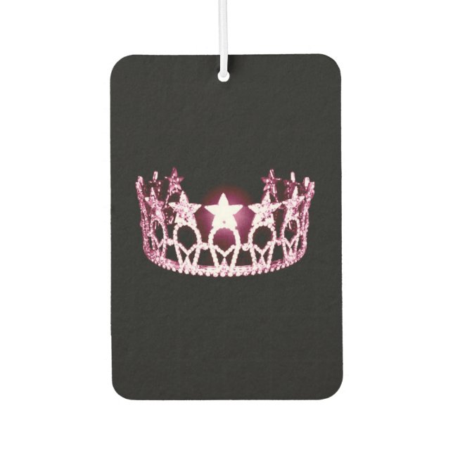Désodorisant Pour Voiture Miss USA style Crown Car Air Freshener (Devant)