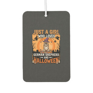 Désodorisant Pour Voiture Modèle de Chien Sorcière Fille Halloween Berger Al
