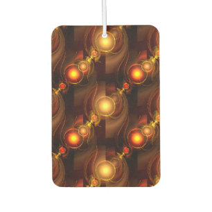 Désodorisant Pour Voiture Moderne Bohème Élégant Motif Artistique Abstrait D