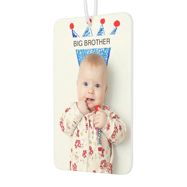 Désodorisant Pour Voiture Moderne Les Deux Côtés Baby Photo personnalisée Vo (Gauche)