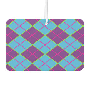 Désodorisant Pour Voiture Motif Argyle Classique