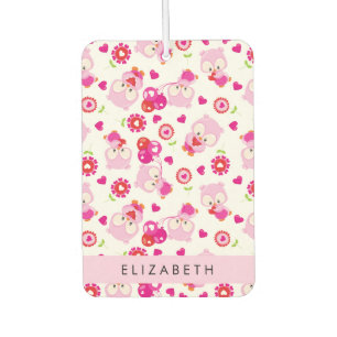 Désodorisant Pour Voiture Motif De Chouettes, Chouettes Mignonnes, Chouettes