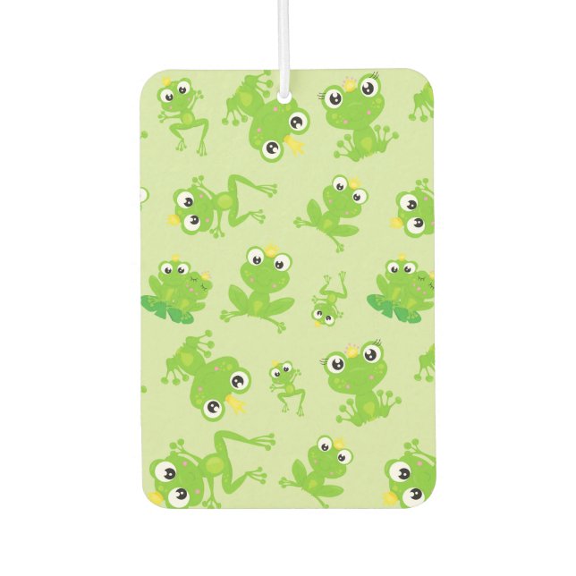 Désodorisant Pour Voiture Motif de grenouille, Grenouilles mignonnes, Grenou (Devant)