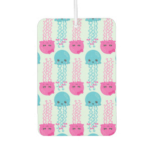 Désodorisant Pour Voiture Motif de méduses, Mignonne méduse, Sea Animaux