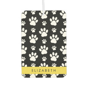 Désodorisant Pour Voiture Motif mâle, Patrouilles de chien, Noir et Blanc, V