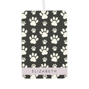Désodorisant Pour Voiture Motif mâle, Patrouilles de chien, Noir et Blanc, V