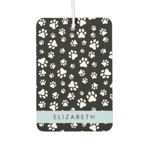 Désodorisant Pour Voiture Motif mâle, Patrouilles de chien, Noir et Blanc, V