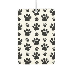 Désodorisant Pour Voiture Motif mâle, pattes de chien, Empreintes de pattes,