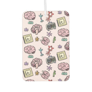 Désodorisant Pour Voiture Motif Neuroscience mignon