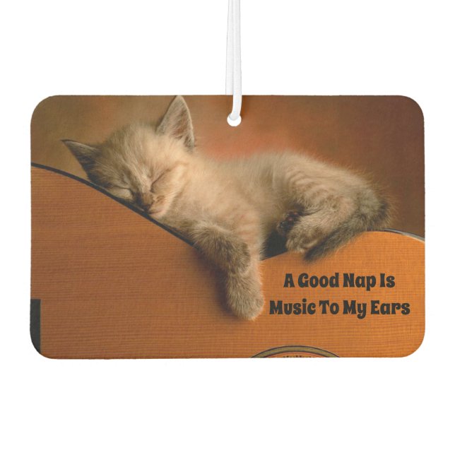 Désodorisant Pour Voiture Music Kitten Air Freshener (Devant)