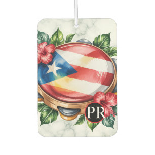 Désodorisant Pour Voiture Musicien Portoricain Boricua 