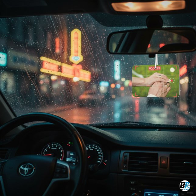 Désodorisant Pour Voiture My Wife, My Life - Custom Elegant Photo Rec Car (Créateur téléchargé)