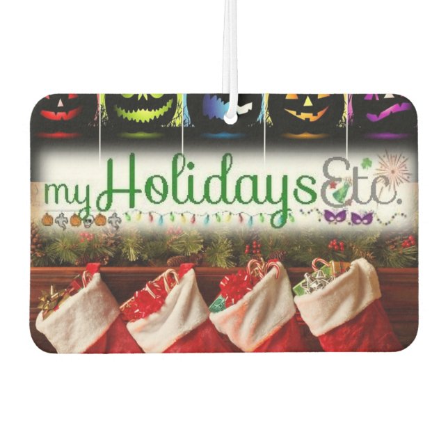 Désodorisant Pour Voiture myHolidays Car Air Freshener (Devant)