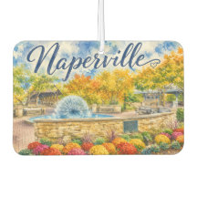 Naperville Illinois Fontaine de Pissenlit Riverwal
