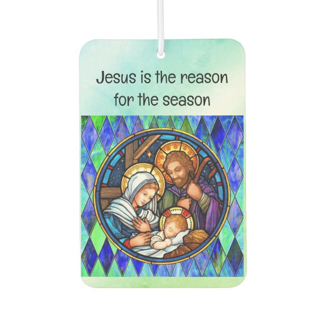 Désodorisant Pour Voiture Nativité Air Freshener (Devant)