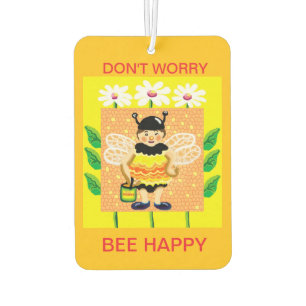 Désodorisant Pour Voiture Ne vous inquiétez pas, Bee happy