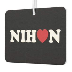 Désodorisant Pour Voiture Nihon Love Heart Air Freshener
