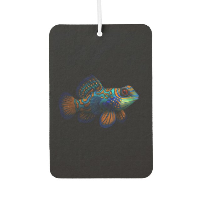 Désodorisant Pour Voiture Noir 4 Luxe Voiture Fraîcheurs d'air, Dragonet Man (Devant)