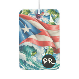 Désodorisant Pour Voiture Nom femme latine Porto Rico Boricua plage voiture