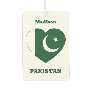 Désodorisant Pour Voiture Nom personnalisé Pakistan