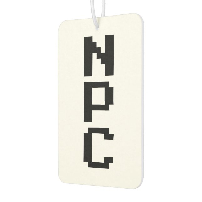 Désodorisant Pour Voiture NPC - Caractère non jouable (Gauche)