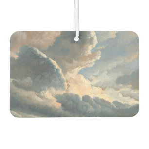 Désodorisant Pour Voiture Nuages vintages Pastel Ciel Peinture Ethérée