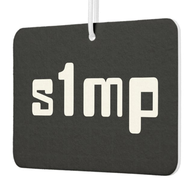 Désodorisant Pour Voiture Numéro Un Simp Air Freshener (Gauche)