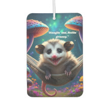Opossum psychédélique personnalisé Hippie
