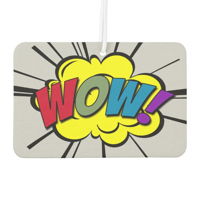 DÉSODORISANT POUR VOITURE OUAH ! (Dos)