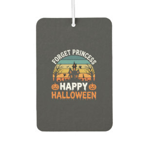 Désodorisant Pour Voiture Oubliez Princesse Joyeux Halloween Maison Hantée D