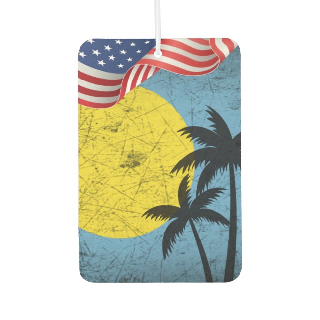 Désodorisant Pour Voiture Palau Palauan Micronésien Accessoire de voiture (Devant)