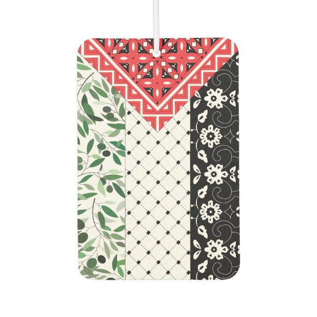 Désodorisant Pour Voiture Palestine (Devant)