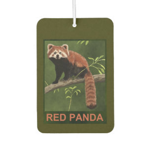 Désodorisant Pour Voiture Panda rouge