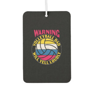Désodorisant Pour Voiture Papa Volleyball Va hurler fort
