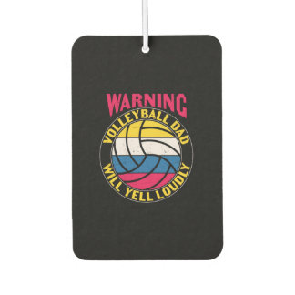 Désodorisant Pour Voiture Papa Volleyball Va hurler fort