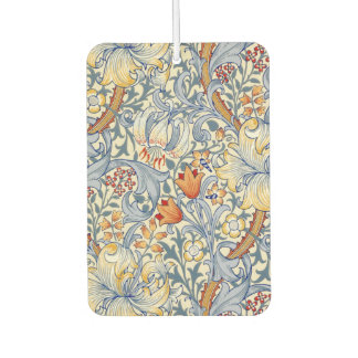 Désodorisant Pour Voiture Papier peint victorien William Morris Gold Lily