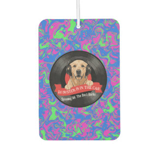 Désodorisant Pour Voiture Personalized Pet Photo and Text