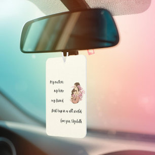 Désodorisant pour voiture personnalisé pour la fêt
