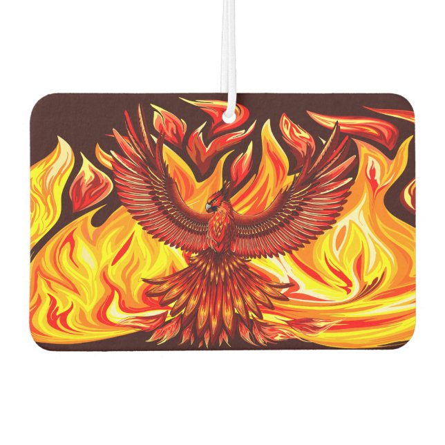 Désodorisant Pour Voiture Phoenix mythologique immortelle Créature (Devant)