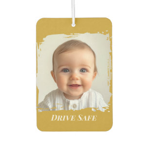Désodorisant Pour Voiture Photo de famille personnalisée — double face   Voi
