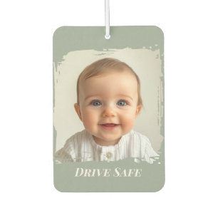 Désodorisant Pour Voiture Photo de famille personnalisée — double face Voi
