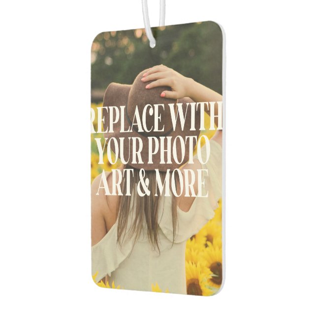 Désodorisant Pour Voiture Photo faite sur commande personnalisée (Gauche)