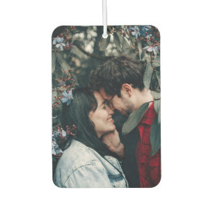 Désodorisant Pour Voiture Photo personnalisée à 2 faces