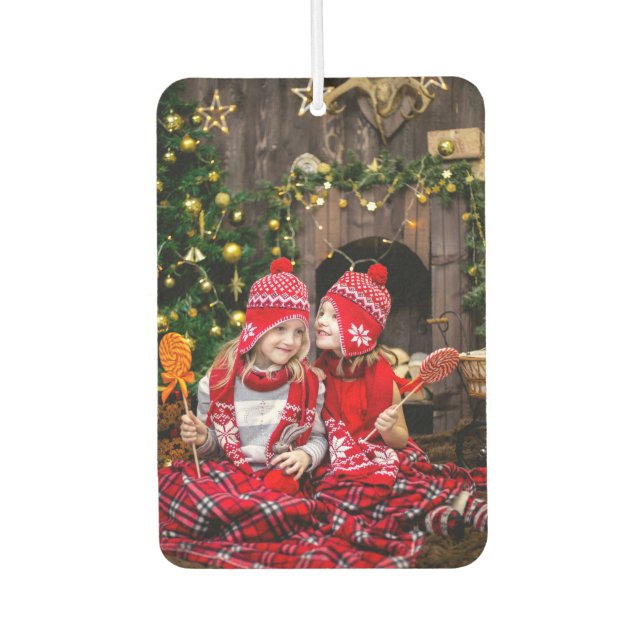 Désodorisant Pour Voiture Photo personnalisée Air Freshener (Devant)