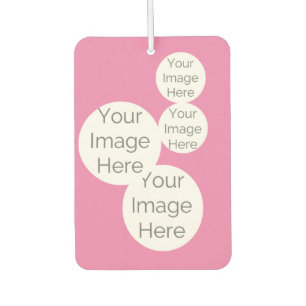 Désodorisant Pour Voiture Photo personnalisée Air Freshener - Design rose